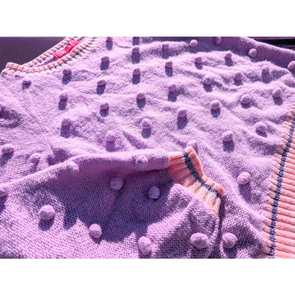 ๐ Lilly Pulitzer Dorianna Sweater โ Purple Iris โ Size S โ EUC - Picture 6 of 10